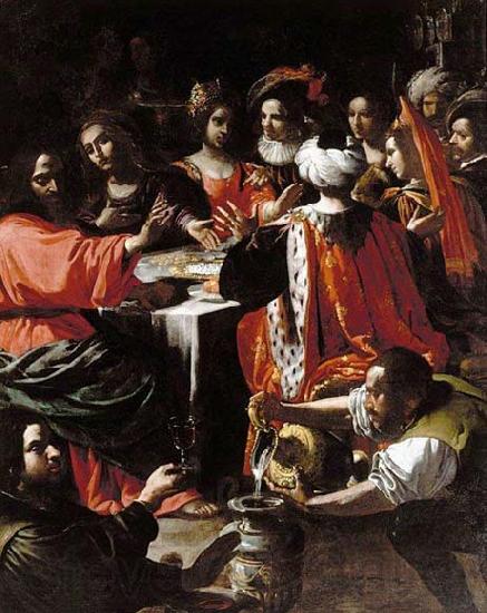 Rutilio Manetti Wedding Feast at Cana Norge oil painting art